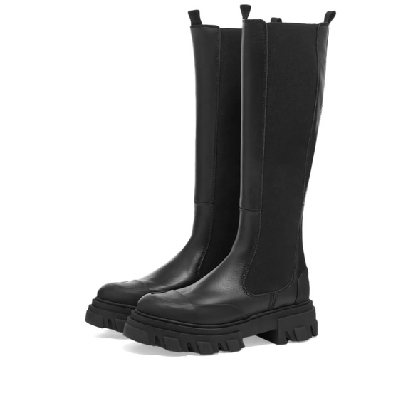GANNI HIGH LEG CHELSEA BOOT